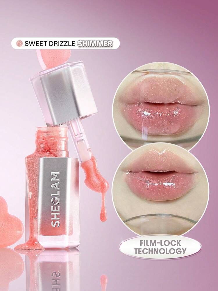 Sheglam lip gloss ثابت و مش بيطبع