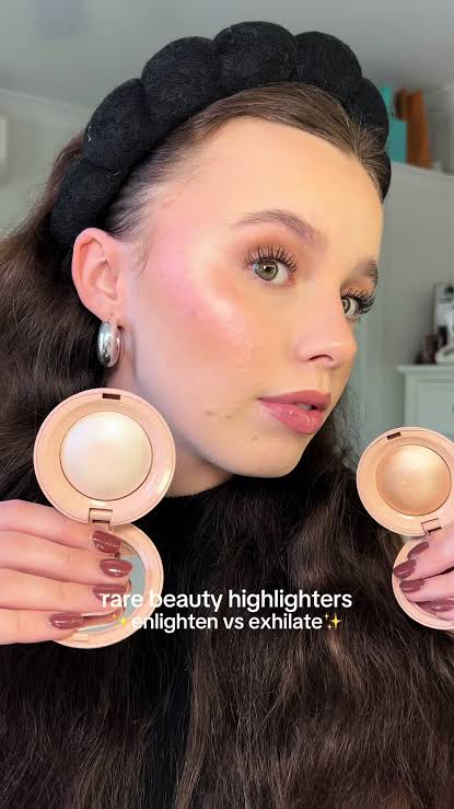 Highlighter creamy powder rare beauty