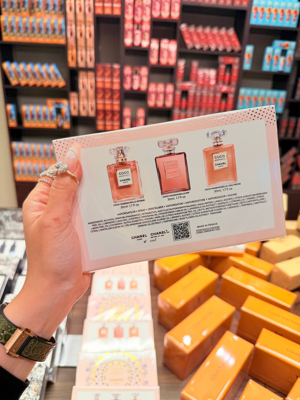 Coco Chanel set 30 ml 3 perfumes