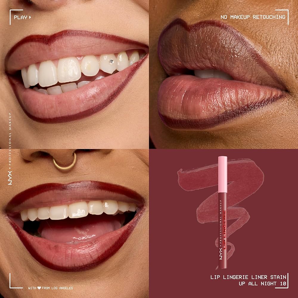 Nyx lip liner ثابت ٢٤ ساعة