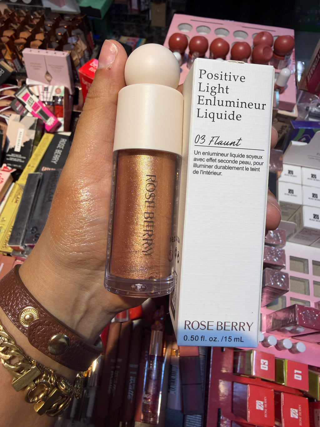 Highlighter rose berry