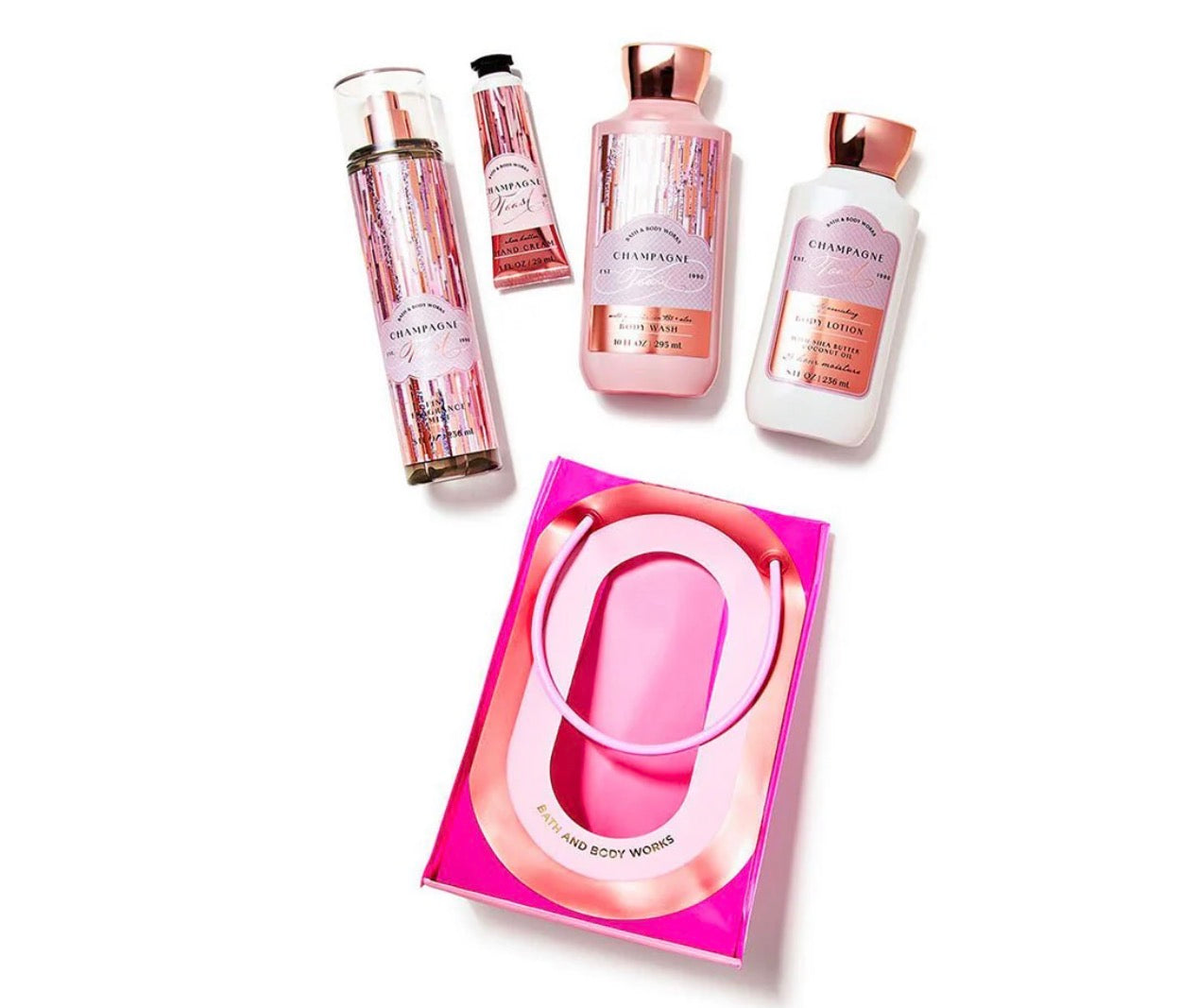 Original bath and bodywork gift set -Champagne Toast