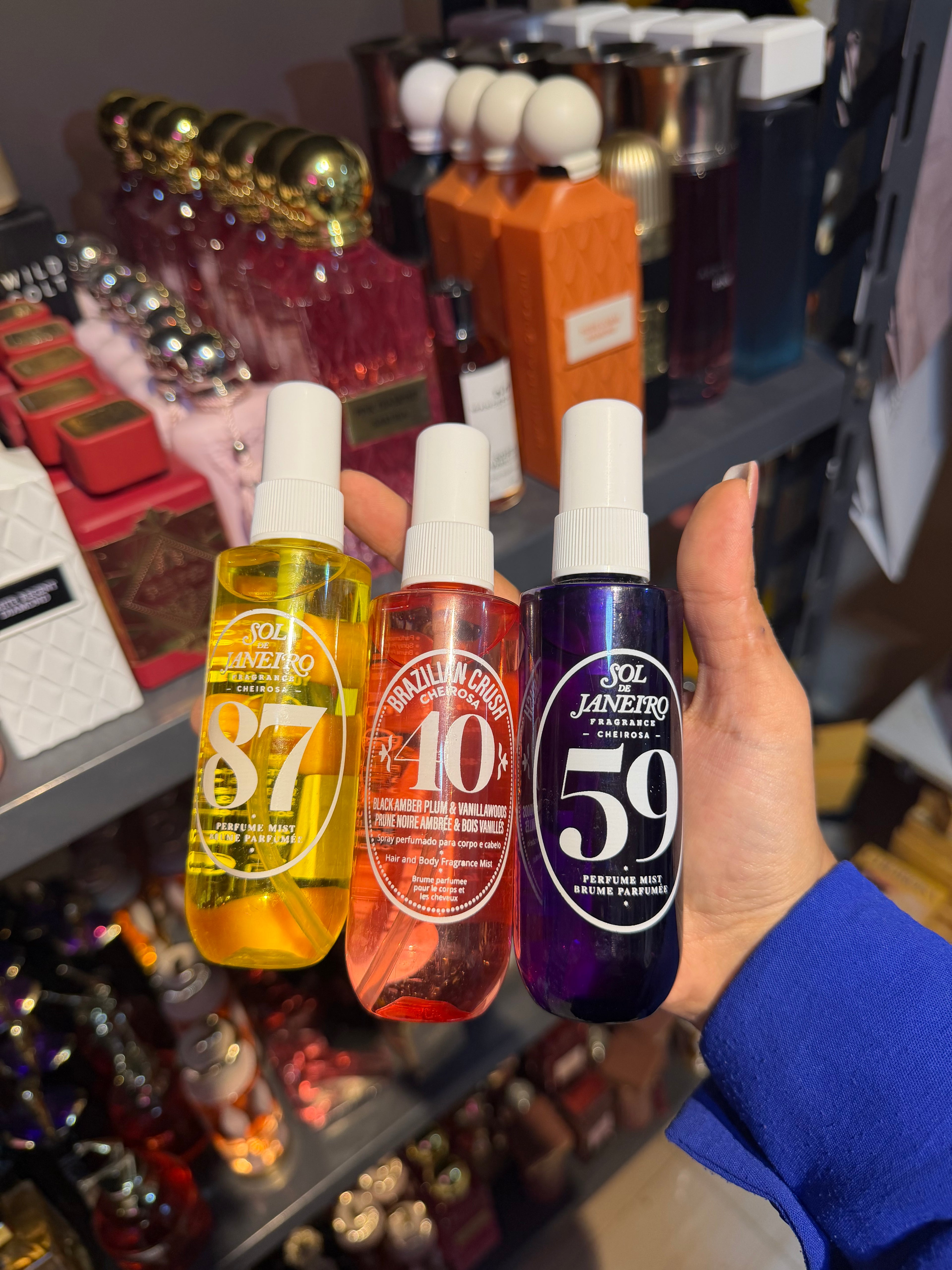 Sol.janerio set 3 body splash