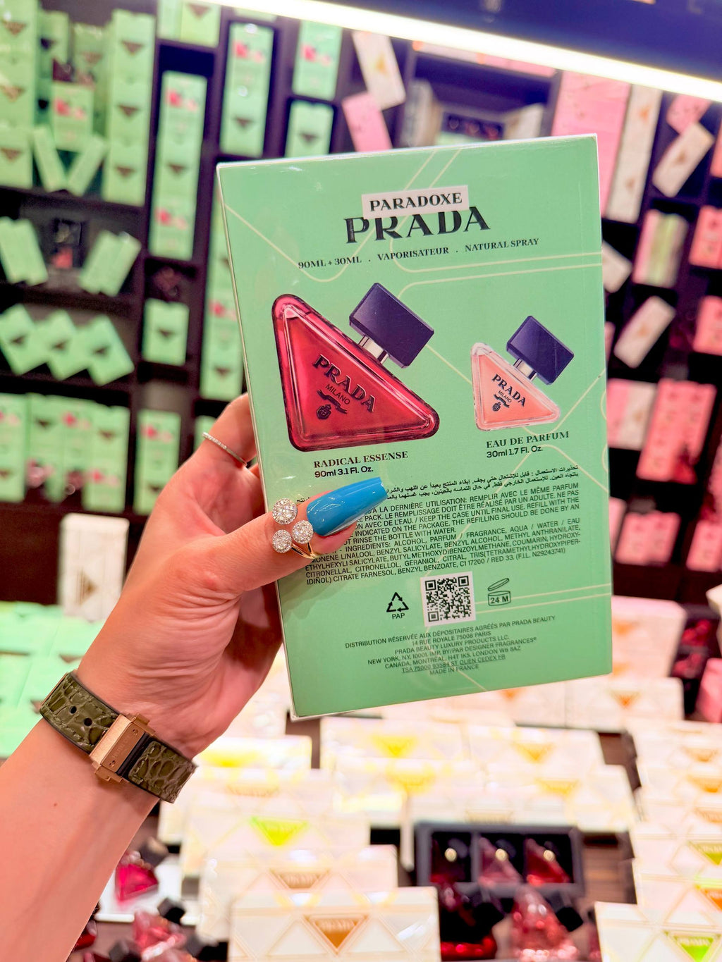 P.r.a.d..a box full size + mini size
