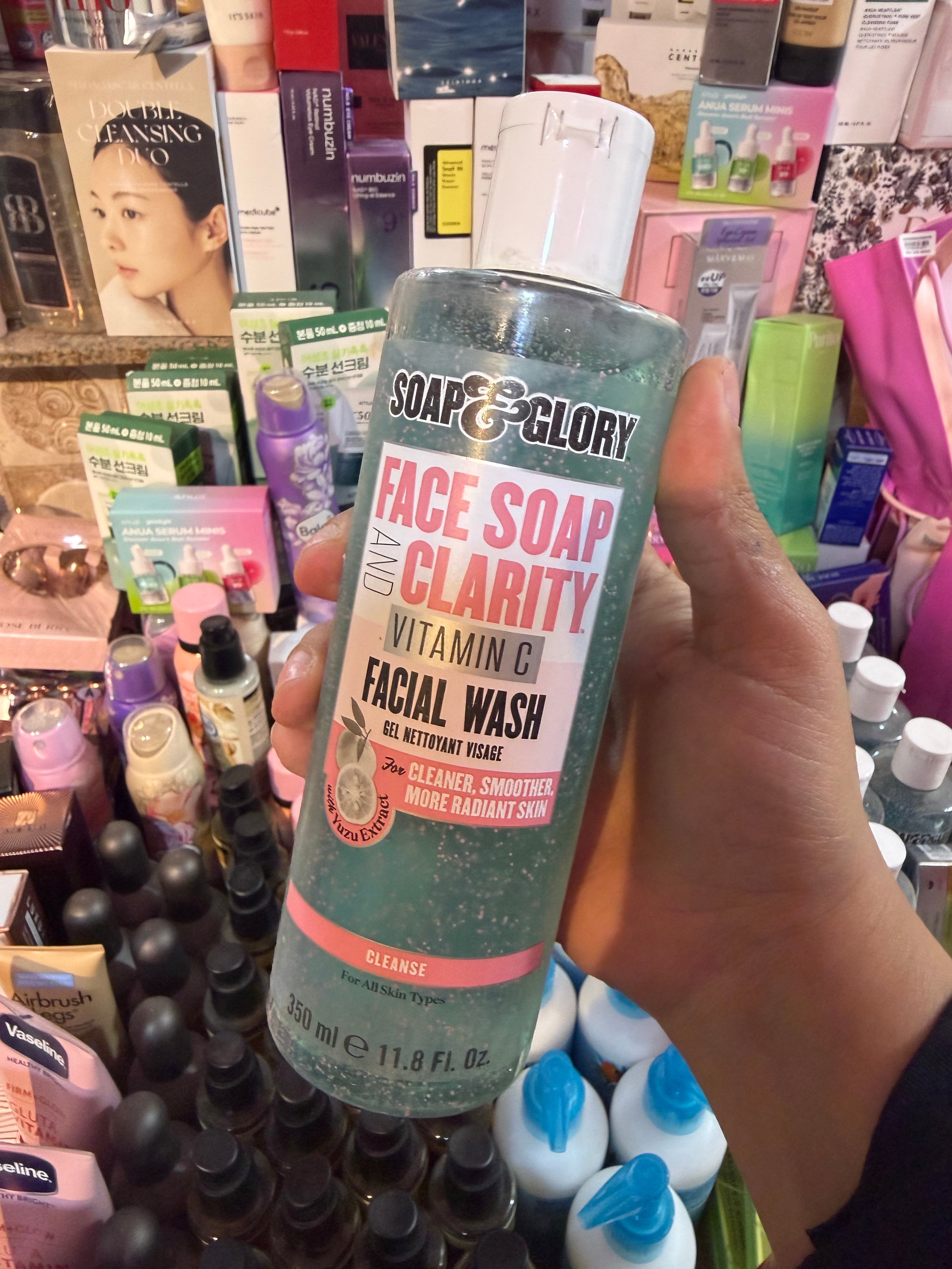 Soap and glory vitamin c facial wash