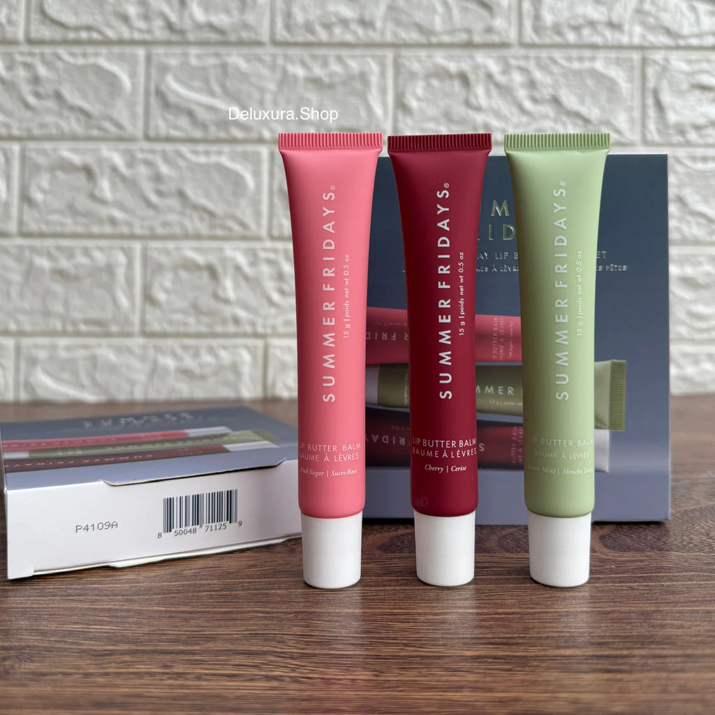 Summer Friday lip care set 3 gloss