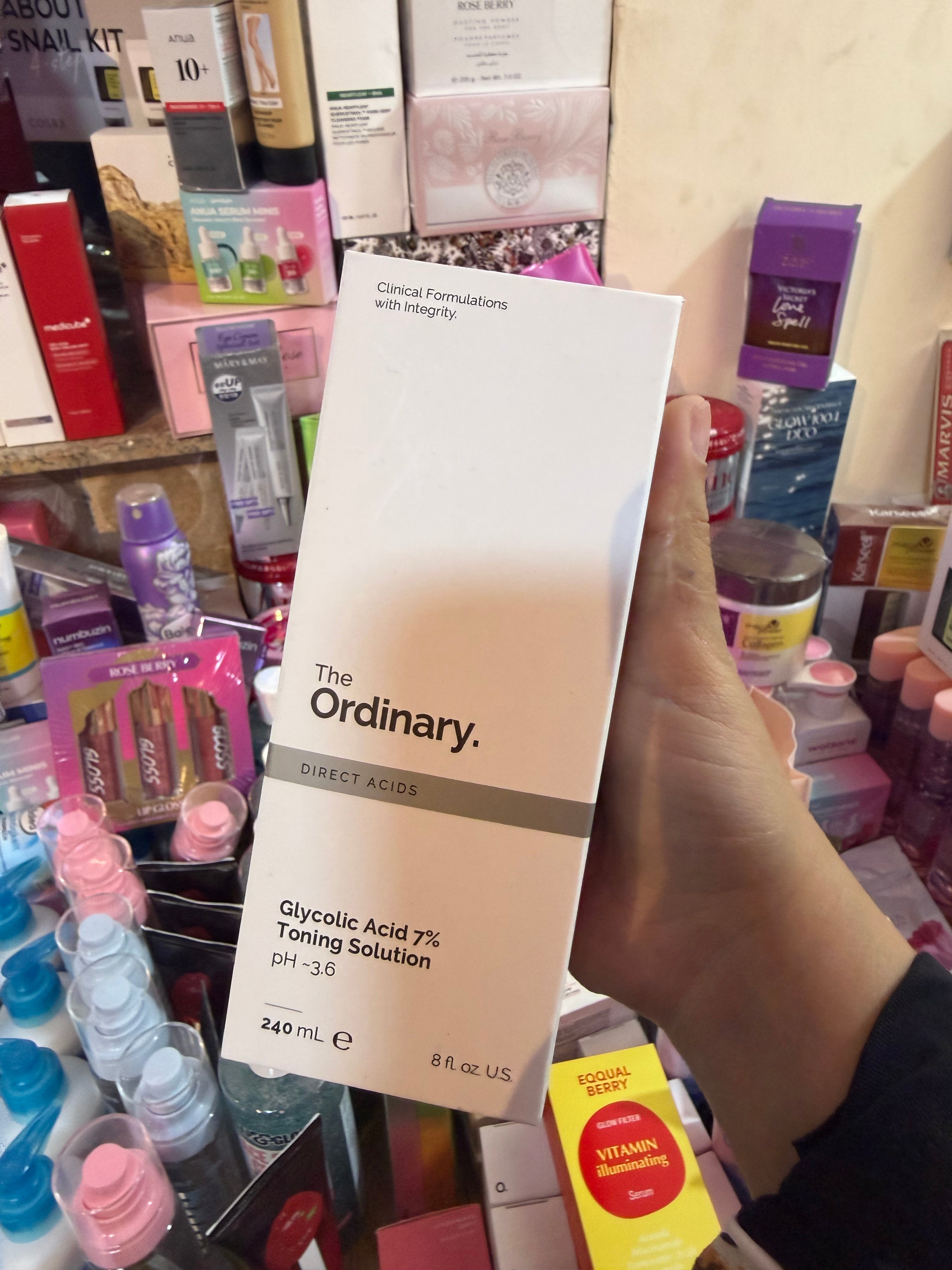 جليكوليك اسيد the ordinary افضل حل ل مشاكل غمقان الجسم كلو