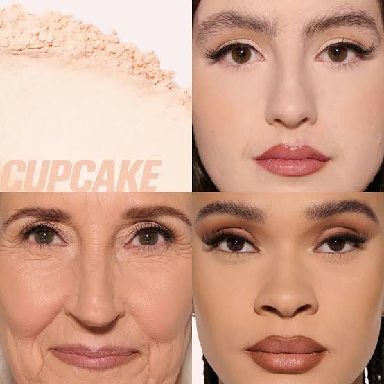 Huda beauty powder shade cupcake