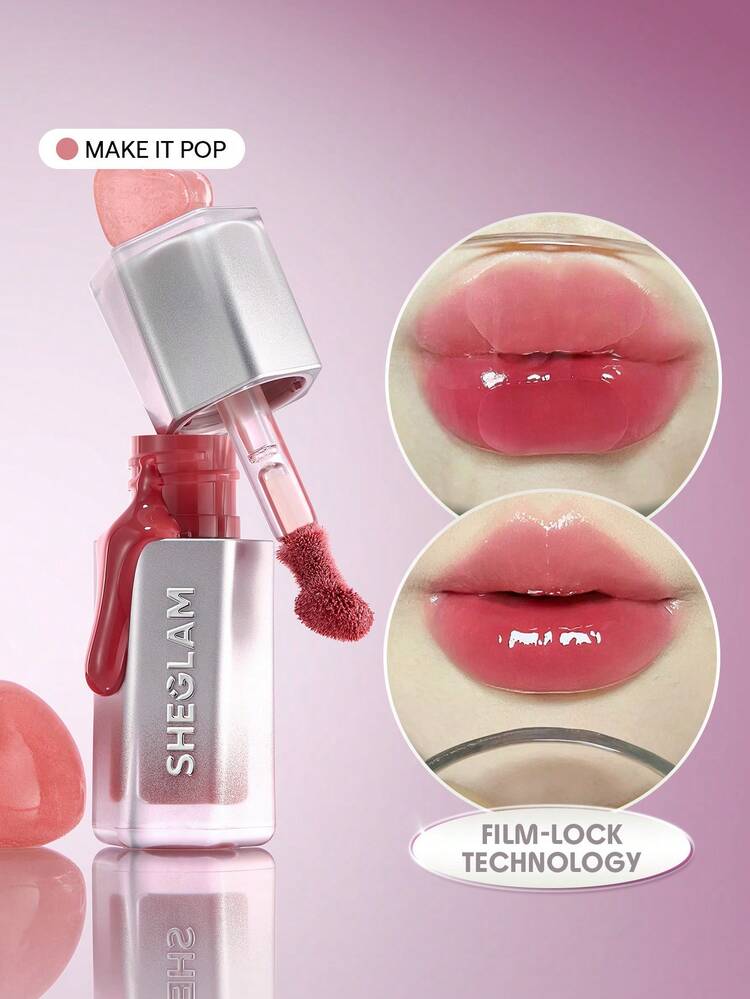 Sheglam lip gloss ثابت و مش بيطبع