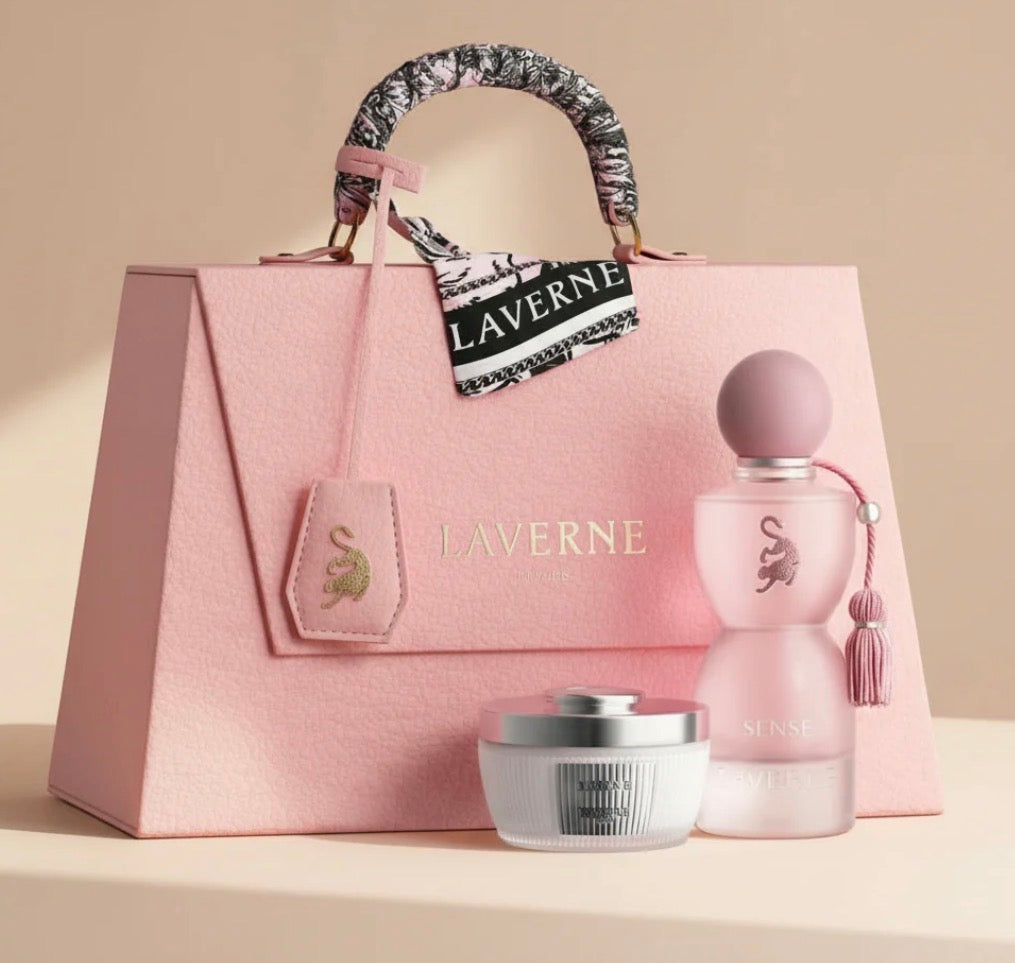 Lavern sens bag perfume & body powder