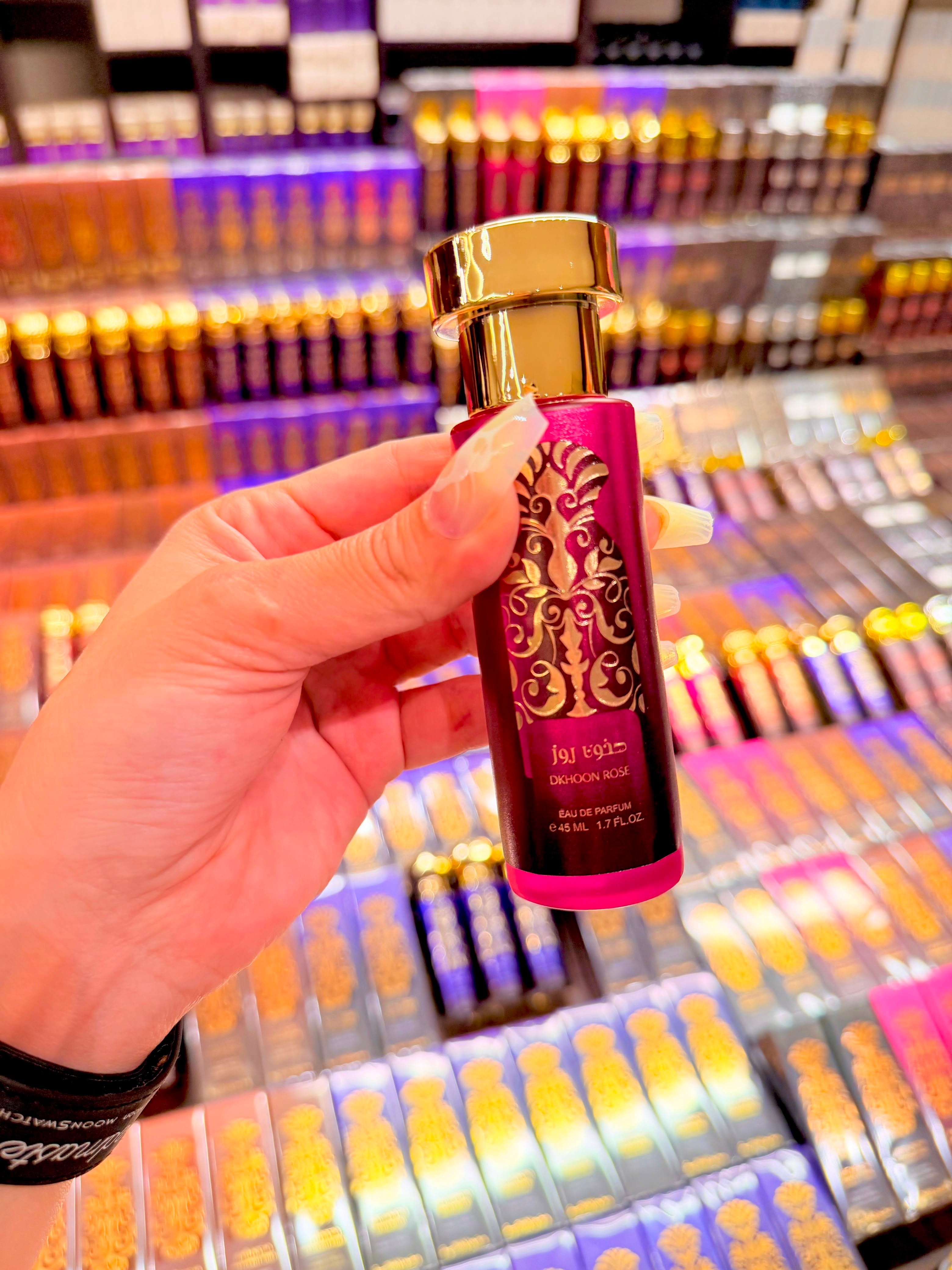 عطر دخون روز من دخون الامارتية حجم ٤٥ مم