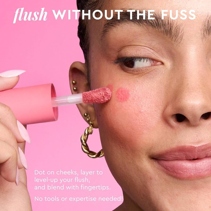 Glow recipe blush ب نياسنميد و هليورنيك يعني بلاشر مرطب علاجي ب جلو رهيب