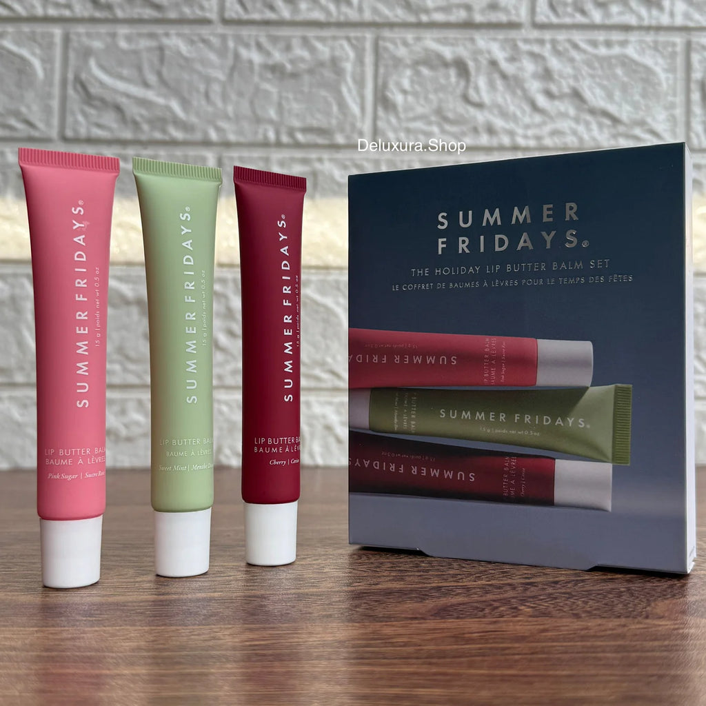 Summer Friday lip care set 3 gloss