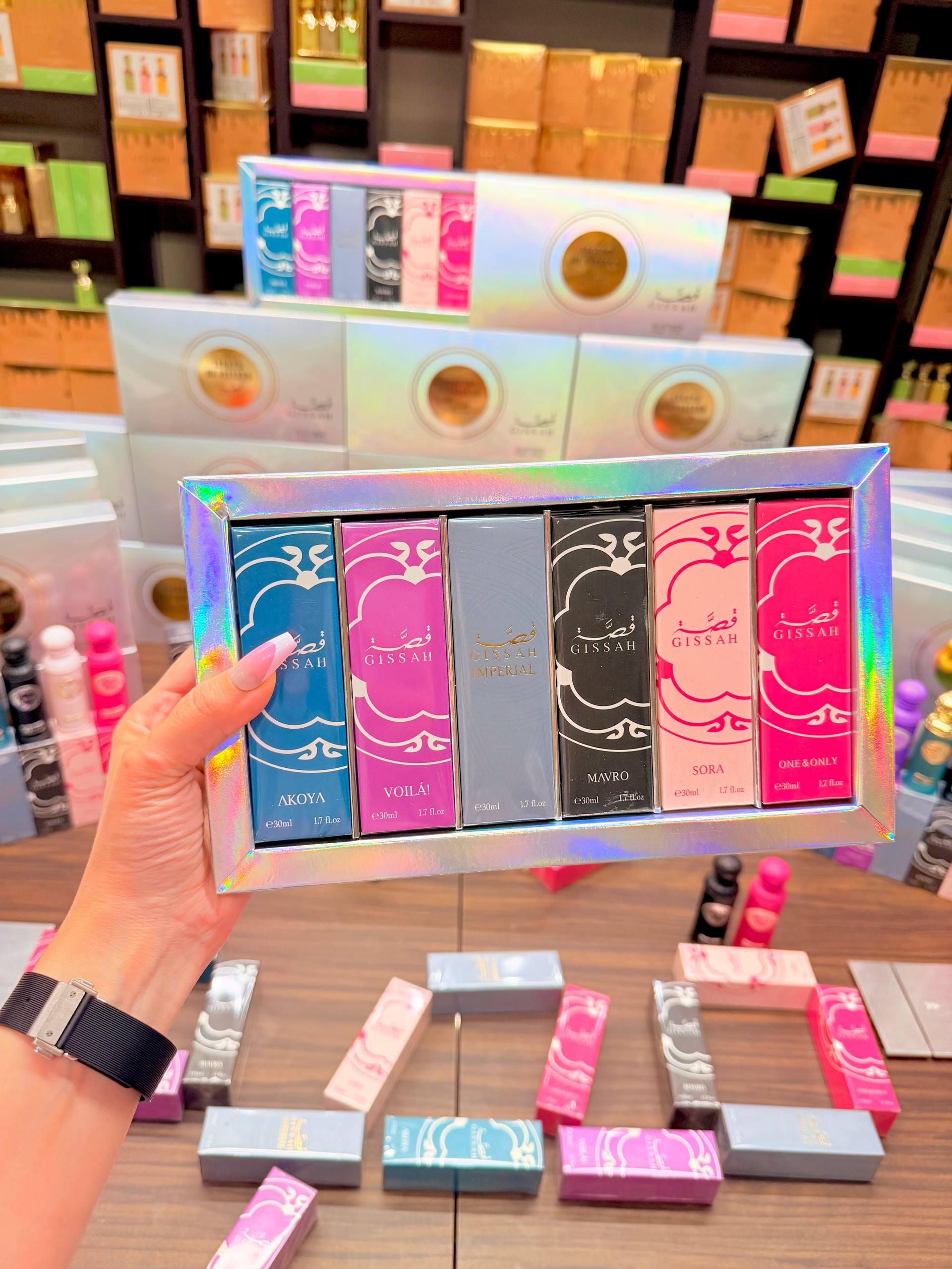 Gissa box 6 perfumes 30 ml