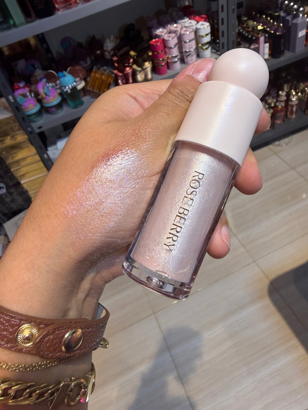 Highlighter rose berry