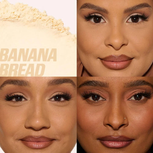 Huda beauty powder banana bread
