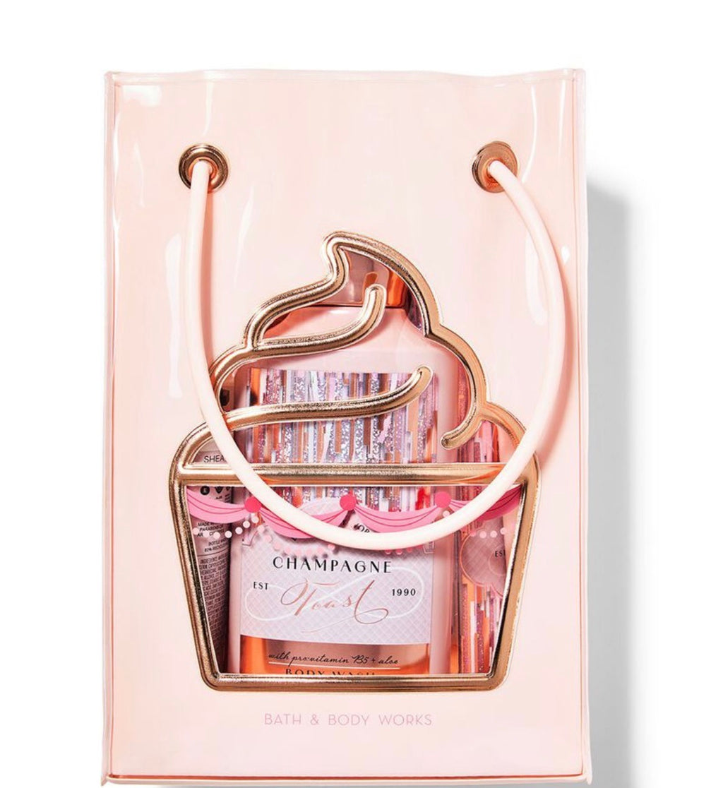 Original bath and bodywork gift set ( Champagne Toast)