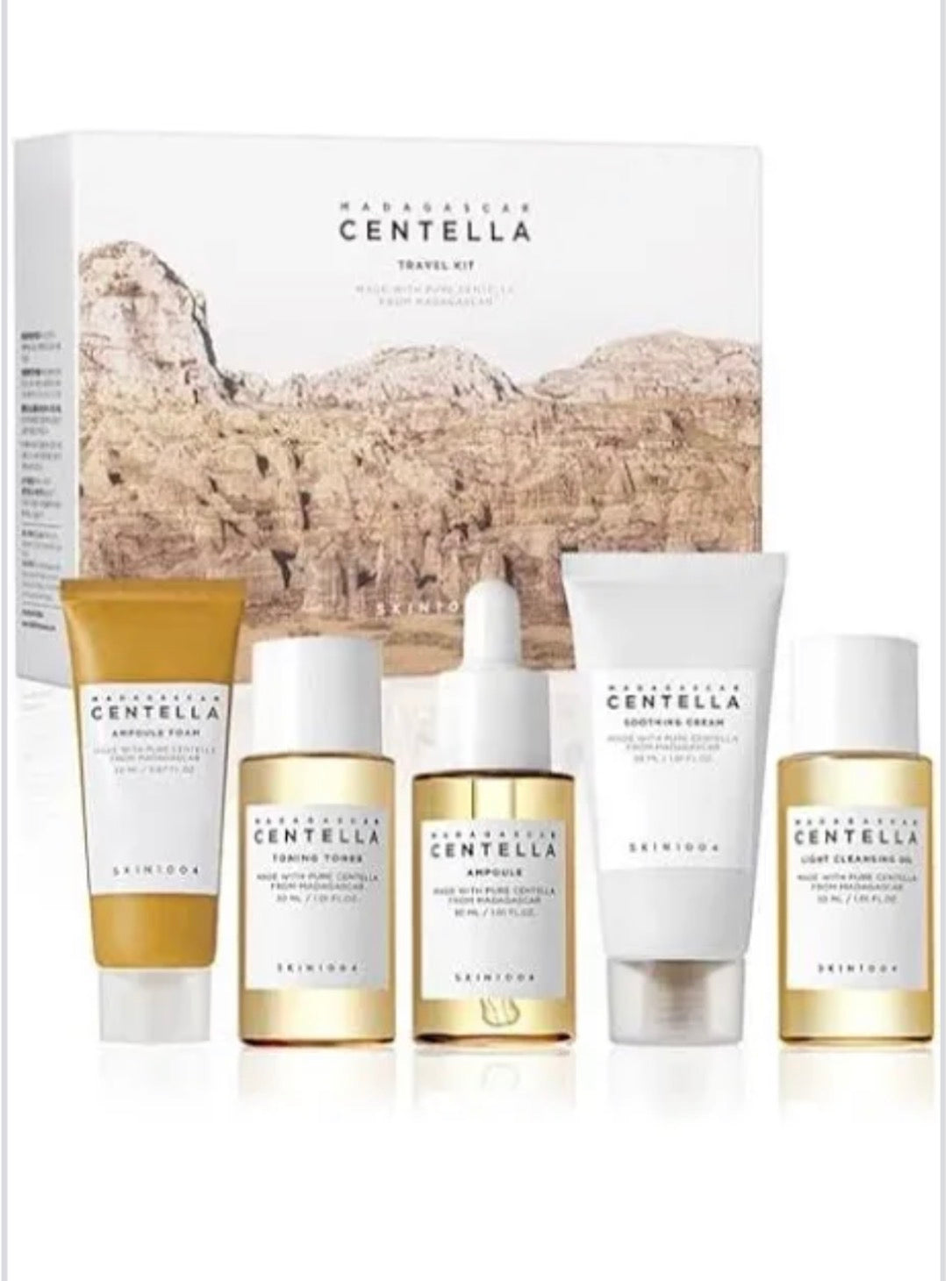 Madagascar Centella Travel Kit,, Soothing Calming