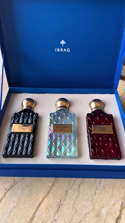 Ibraq blue wish box 3 perfumes 100 ml