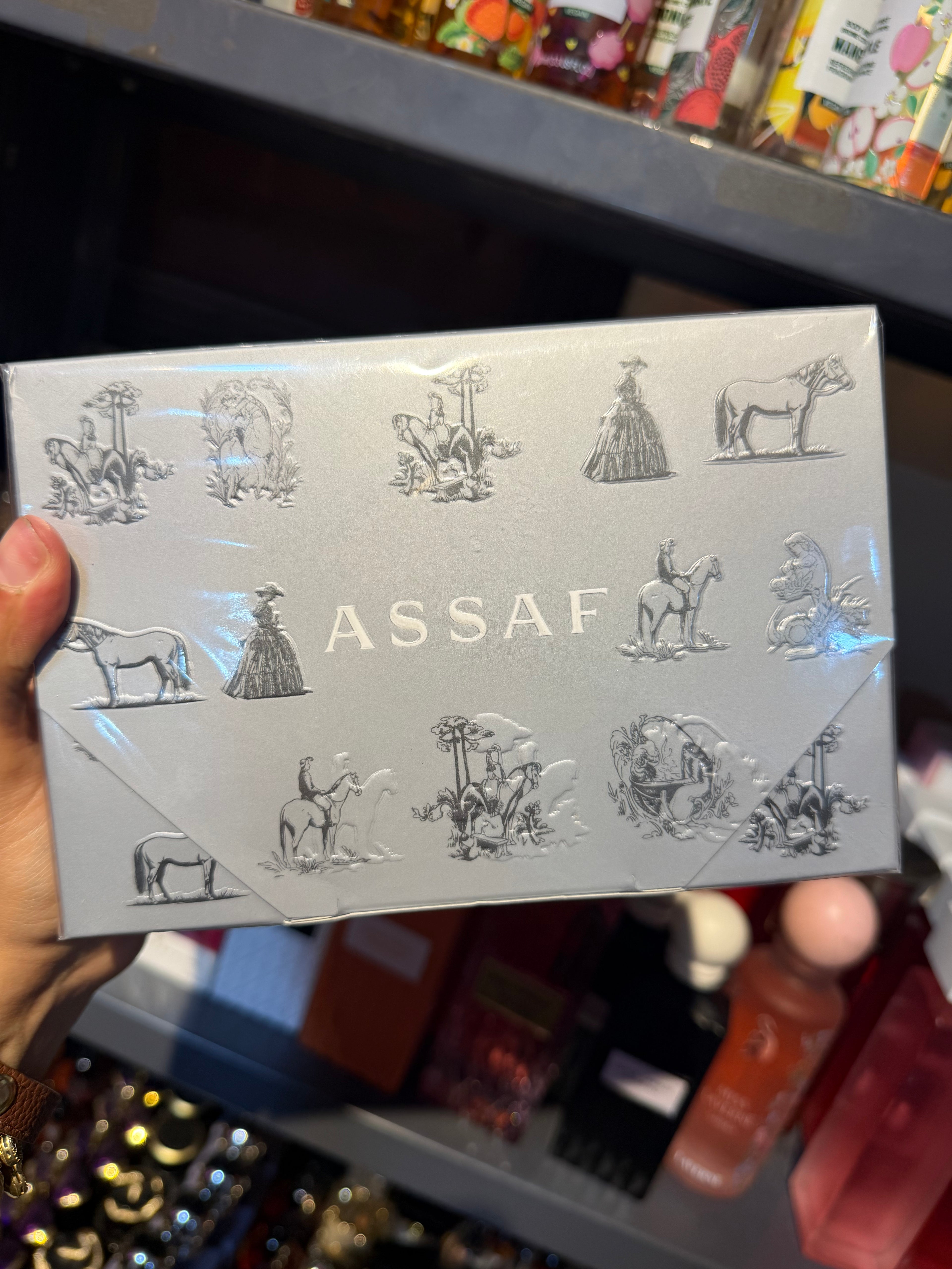 Assaf box made in turkey 6 perfumes 30 ml