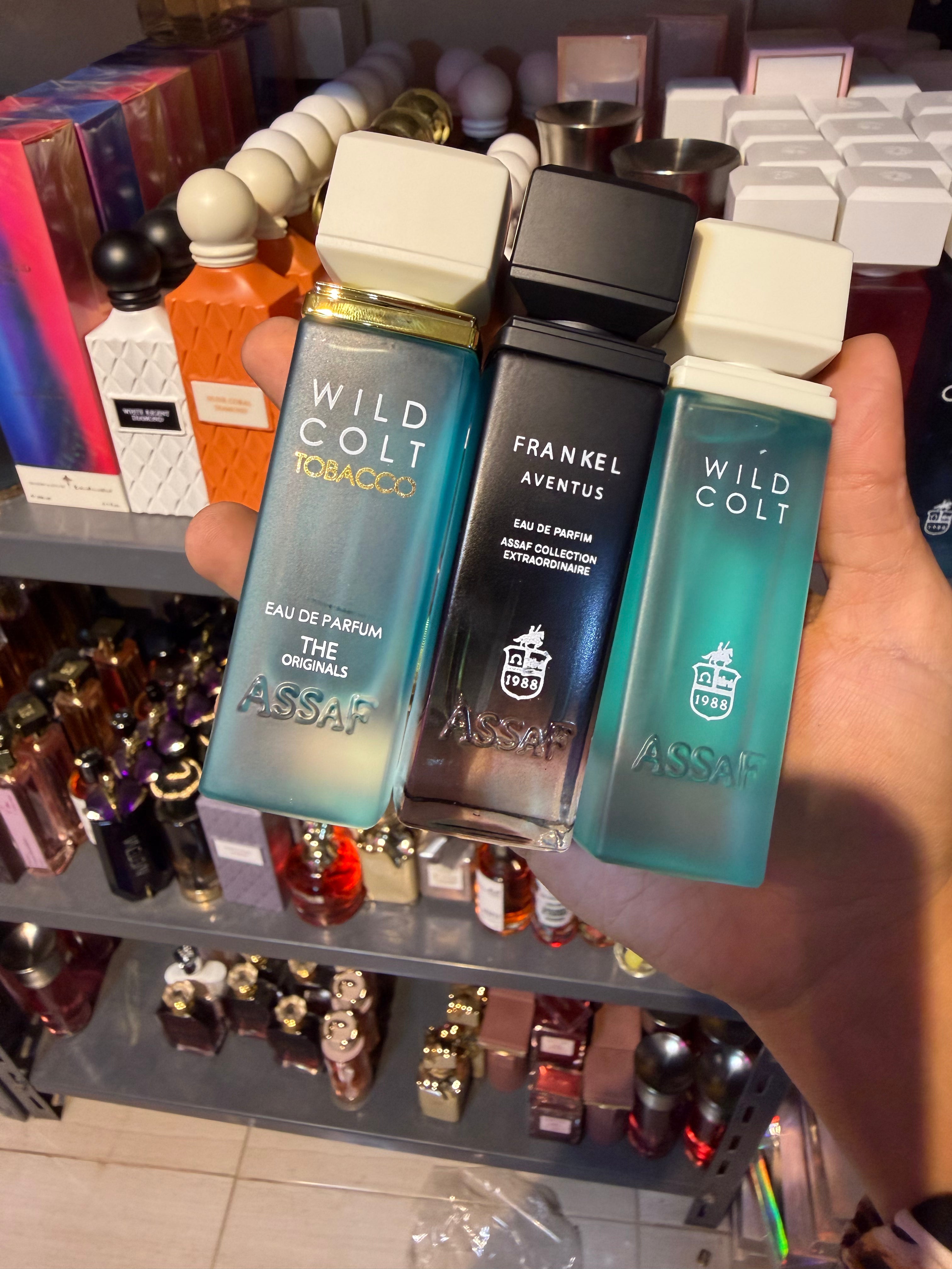 Assaf box made in turkey 6 perfumes 30 ml