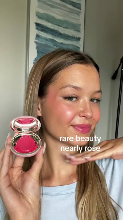 Rare beauty creamy blush shade nearly rose