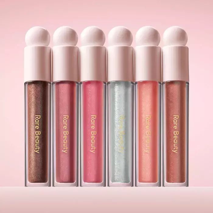Rare beauty lip glaze positive light