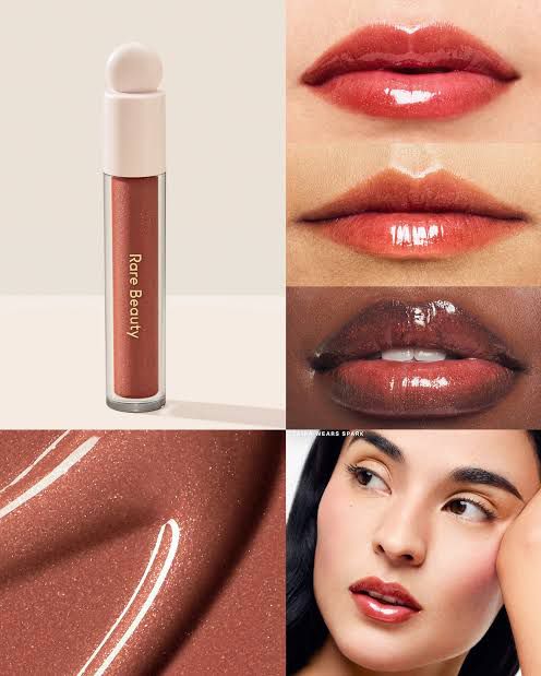 Rare beauty lip glaze positive light
